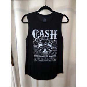 Johnny Cash tank top